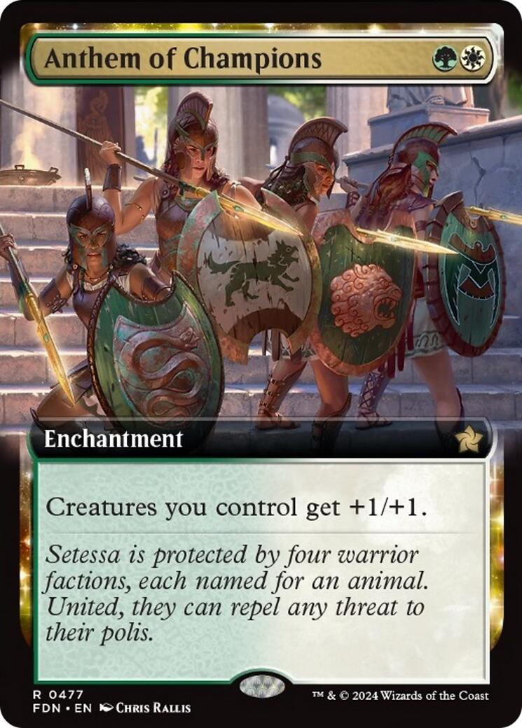 Anthem of Champions (Extended Art)