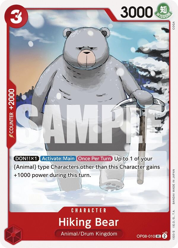 Image for Hiking Bear (8010) (OP08)