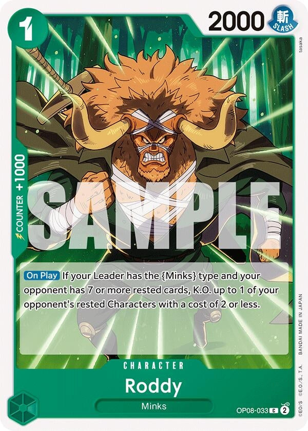 Image for Roddy (8033) (OP08)