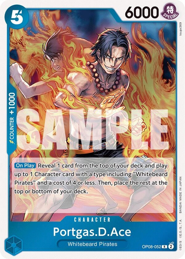 Image for Portgas.D.Ace (8052) (OP08)