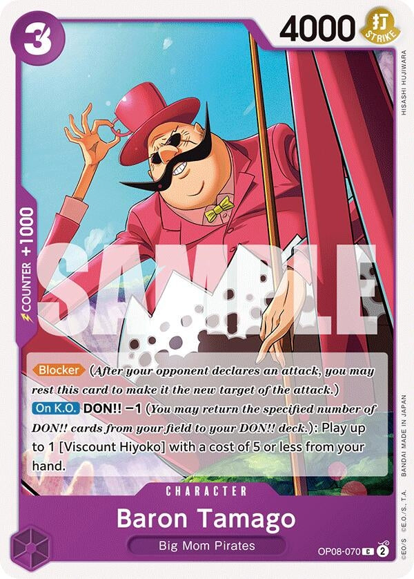 Image for Baron Tamago (8070) (OP08)