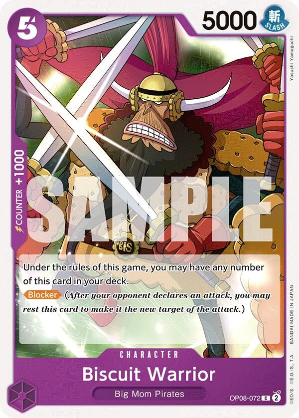 Image for Biscuit Warrior (8072) (OP08)
