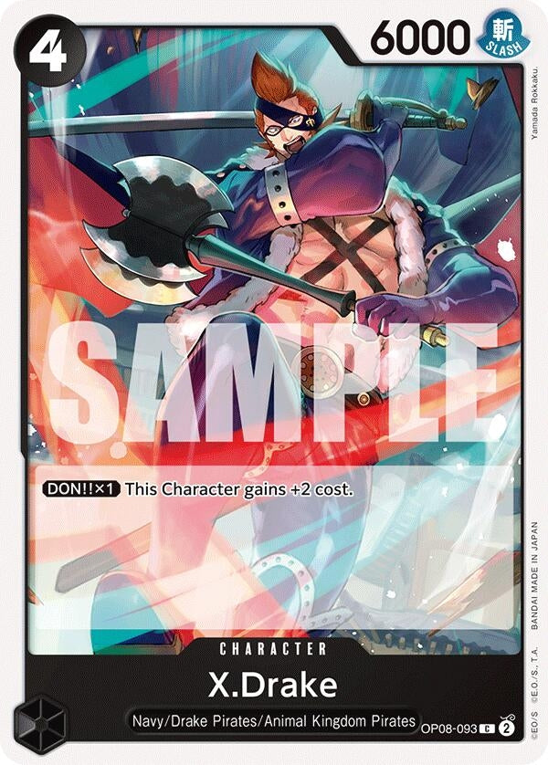 Image for X.Drake (8093) (OP08)
