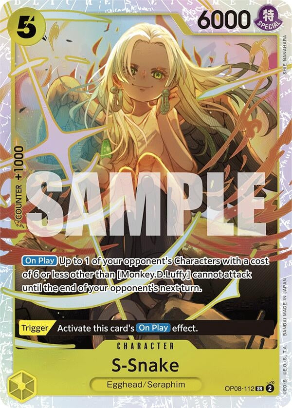 Image for S-Snake (8112) (OP08)
