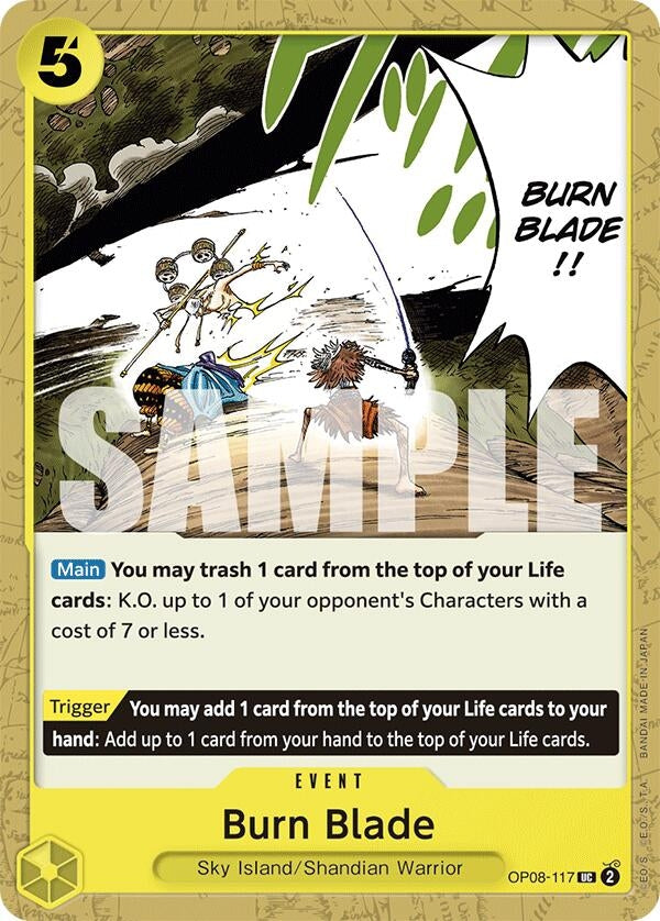 Image for Burn Blade (8117) (OP08)