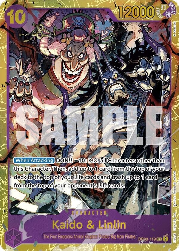 Image for Kaido & Linlin (8119) (OP08)