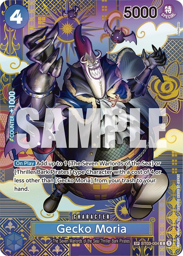 Image for Gecko Moria (SP) (3004) (OP08)