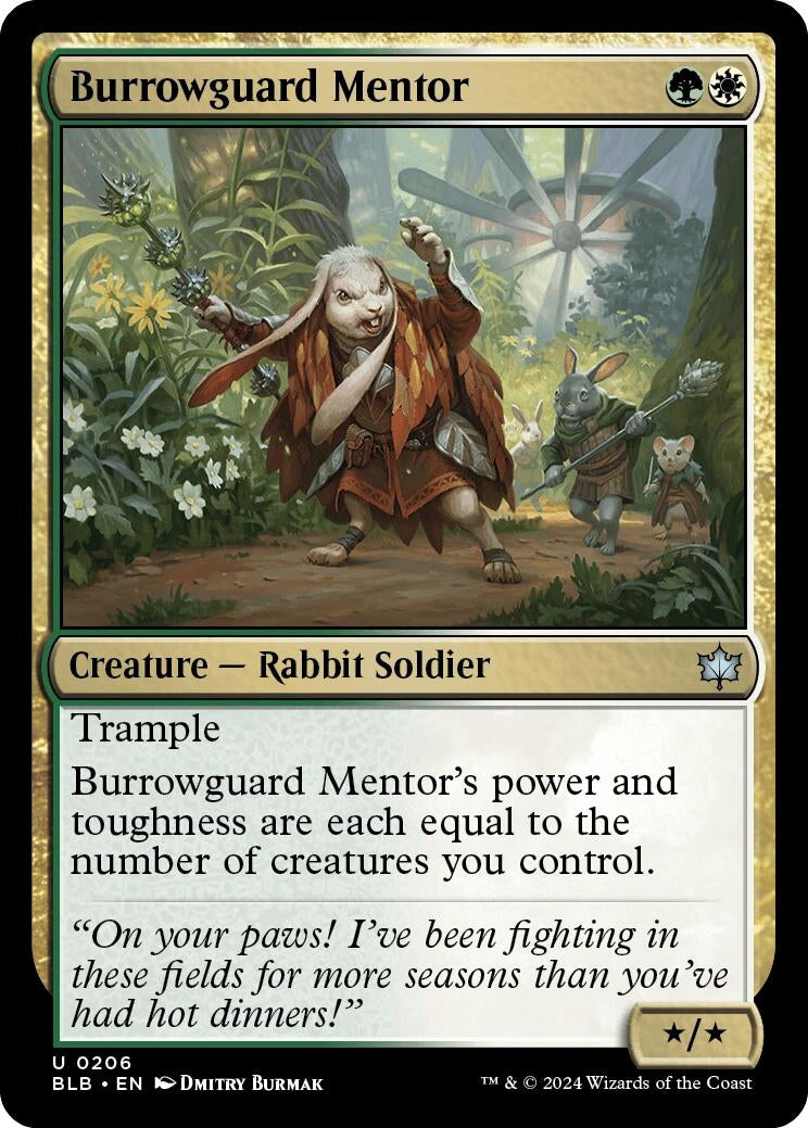 Image for Burrowguard Mentor (206) (BLB)