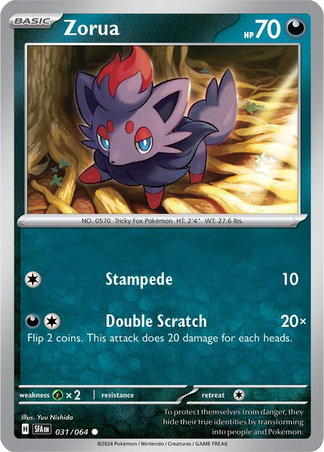 Image for Zorua - 031/064 (31)