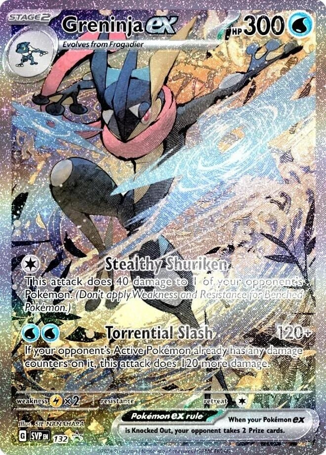 Image for Greninja ex - 132 (132) (SVP)