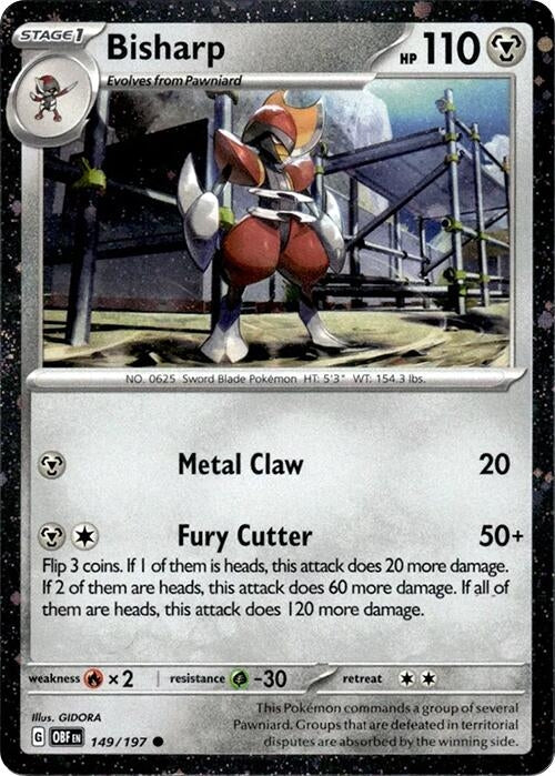 Image for Bisharp - 149/197 (Cosmos Holo) (149) (MCAP)