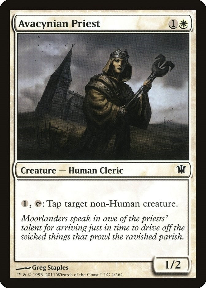 Image for Avacynian Priest (4) (ISD)