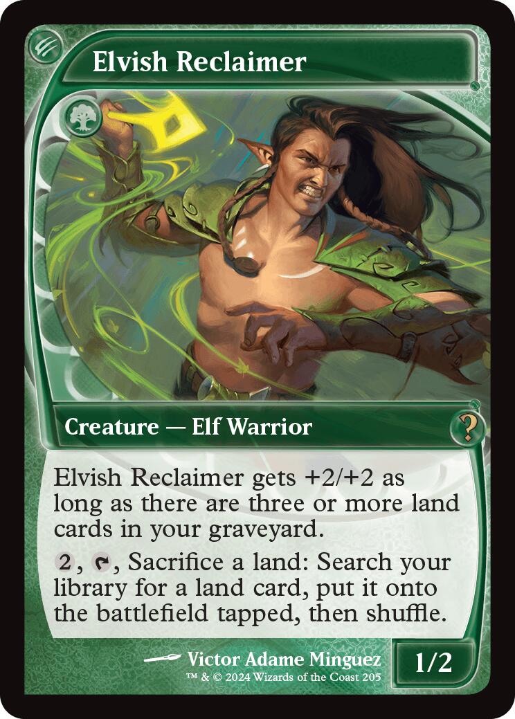 Elvish Reclaimer (Future Sight)
