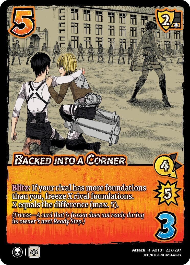 Image for Backed into a Corner (237) (AOT1)