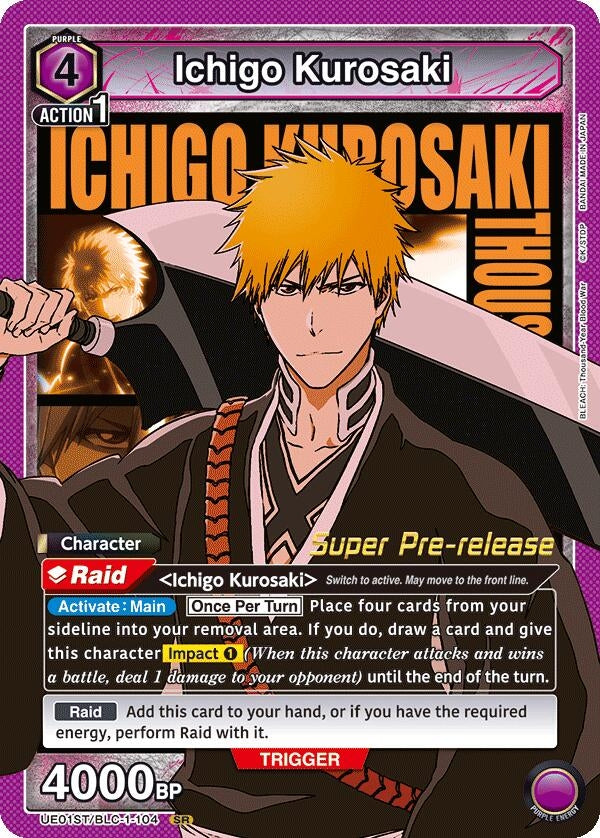 Image for Ichigo Kurosaki (104) (11104) (UE01ST PRE)
