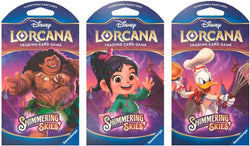 Image of Image for Disney Lorcana: Shimmering Skies Sleeved Booster Pack Art Bundle [Set of 3] [5]