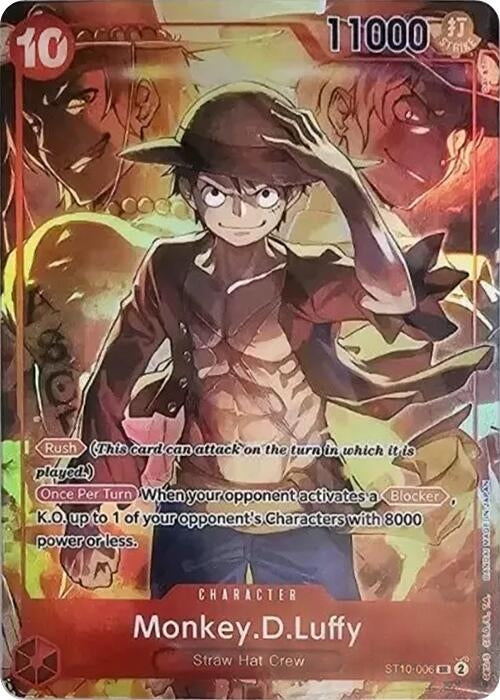 Image for Monkey.D.Luffy (Treasure Booster Set) (10006) (OP-PR)