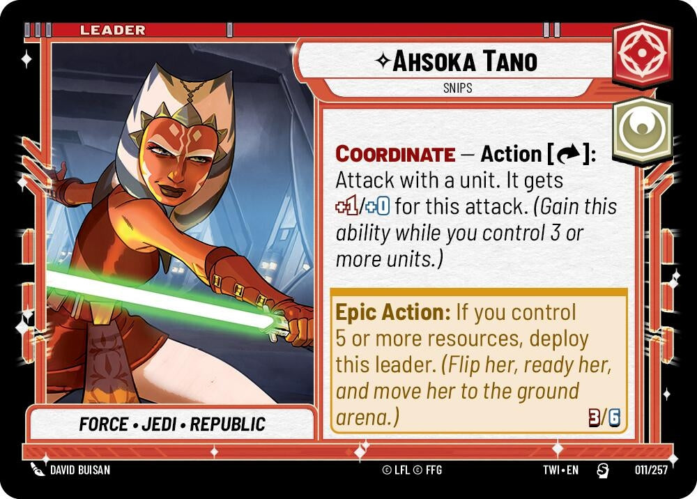 Image for Ashoka Tano - Snips (11) (TOR)
