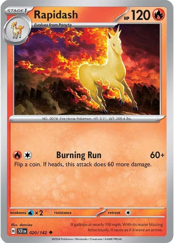 Image for Rapidash (20) (SV07)
