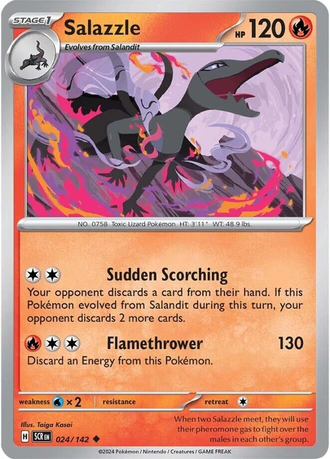 Image for Salazzle (24) (SV07)