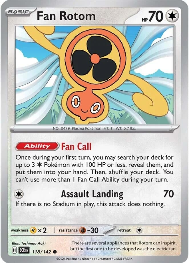 Image for Fan Rotom (118) (SV07)