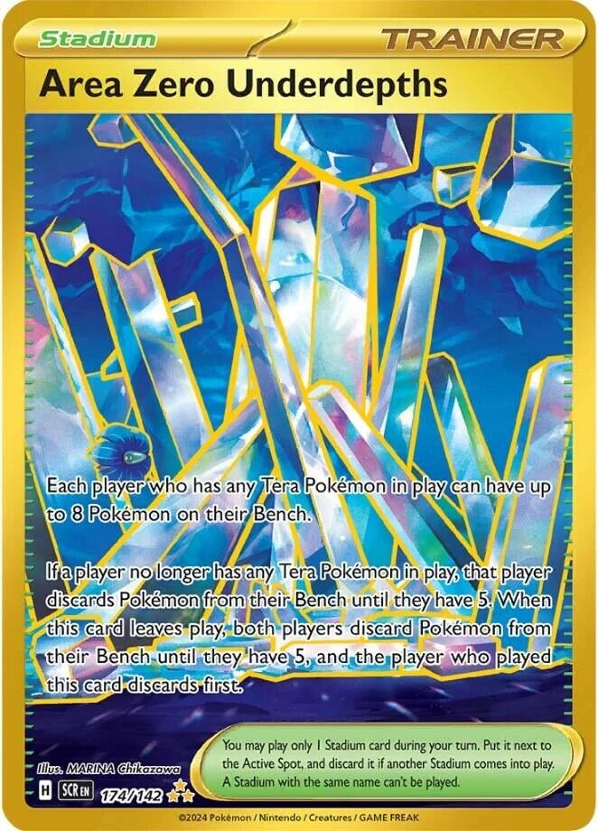 Image for Area Zero Underdepths - 174/142 (174) (SV07)