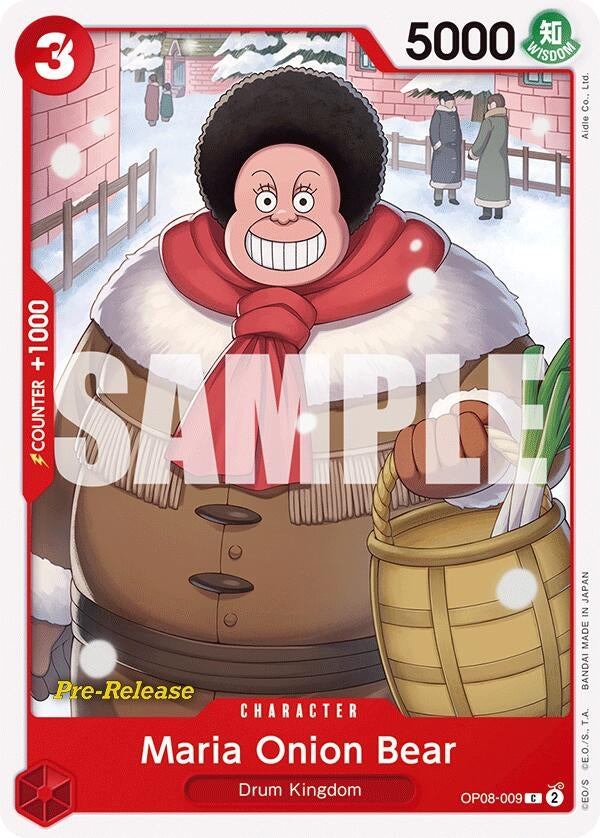 Image for Maria Onion Bear (8009) (OP08 PRE)