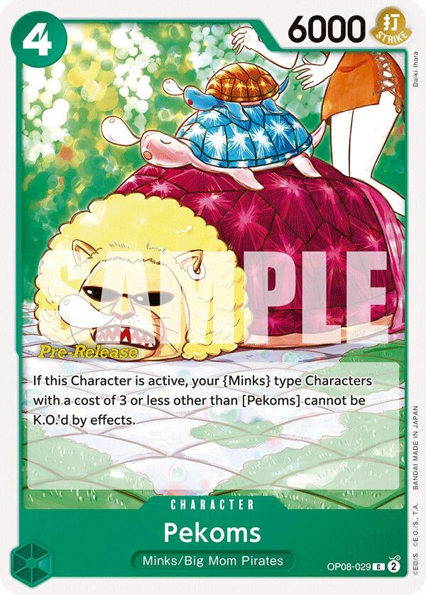 Image for Pekoms (8029) (OP08 PRE)