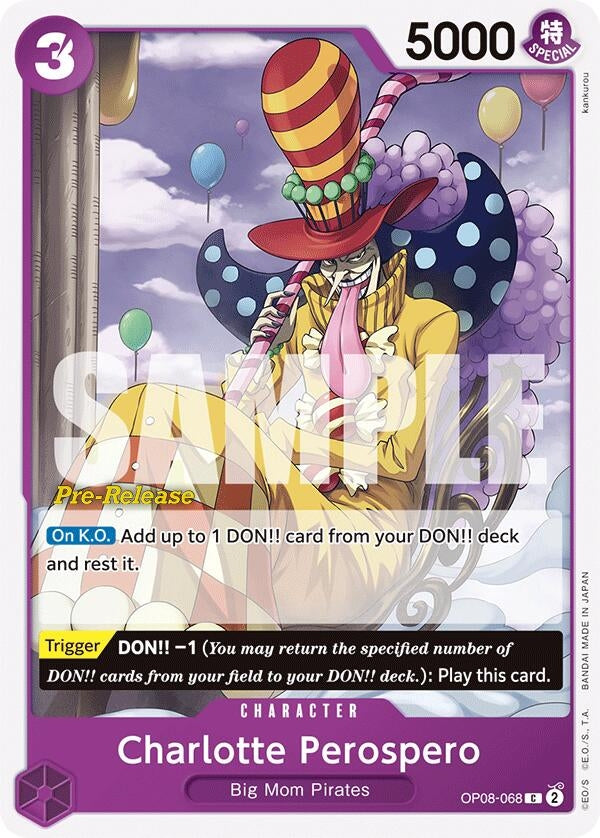 Image for Charlotte Perospero (8068) (OP08 PRE)