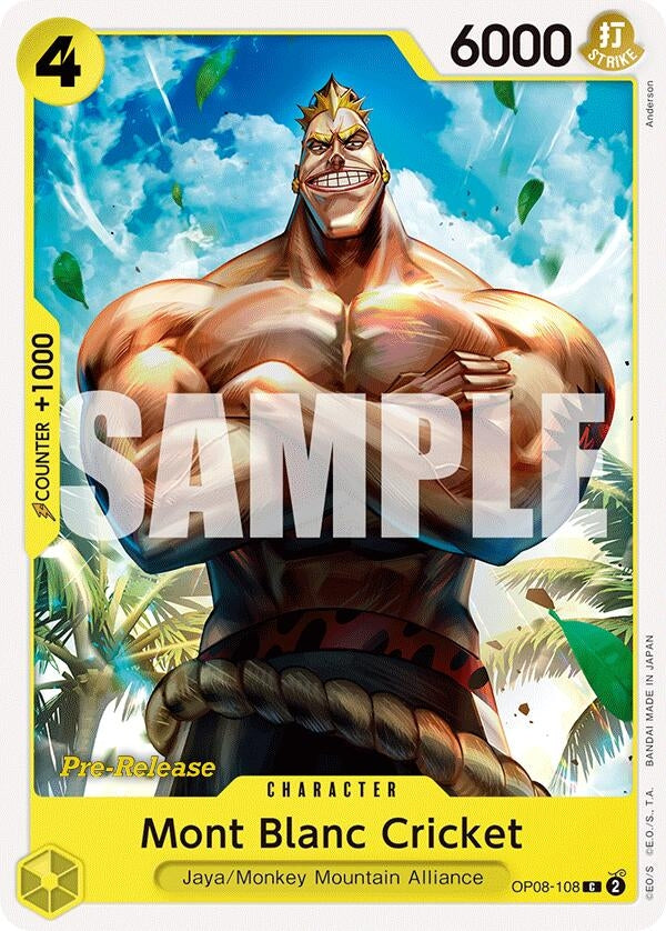 Image for Mont Blanc Cricket (8108) (OP08 PRE)