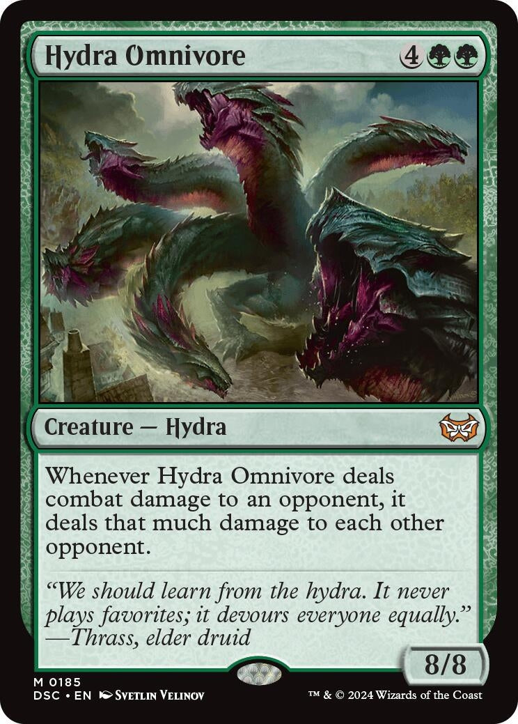 Image for Hydra Omnivore (185) [Commander: Duskmourn: House of Horror]