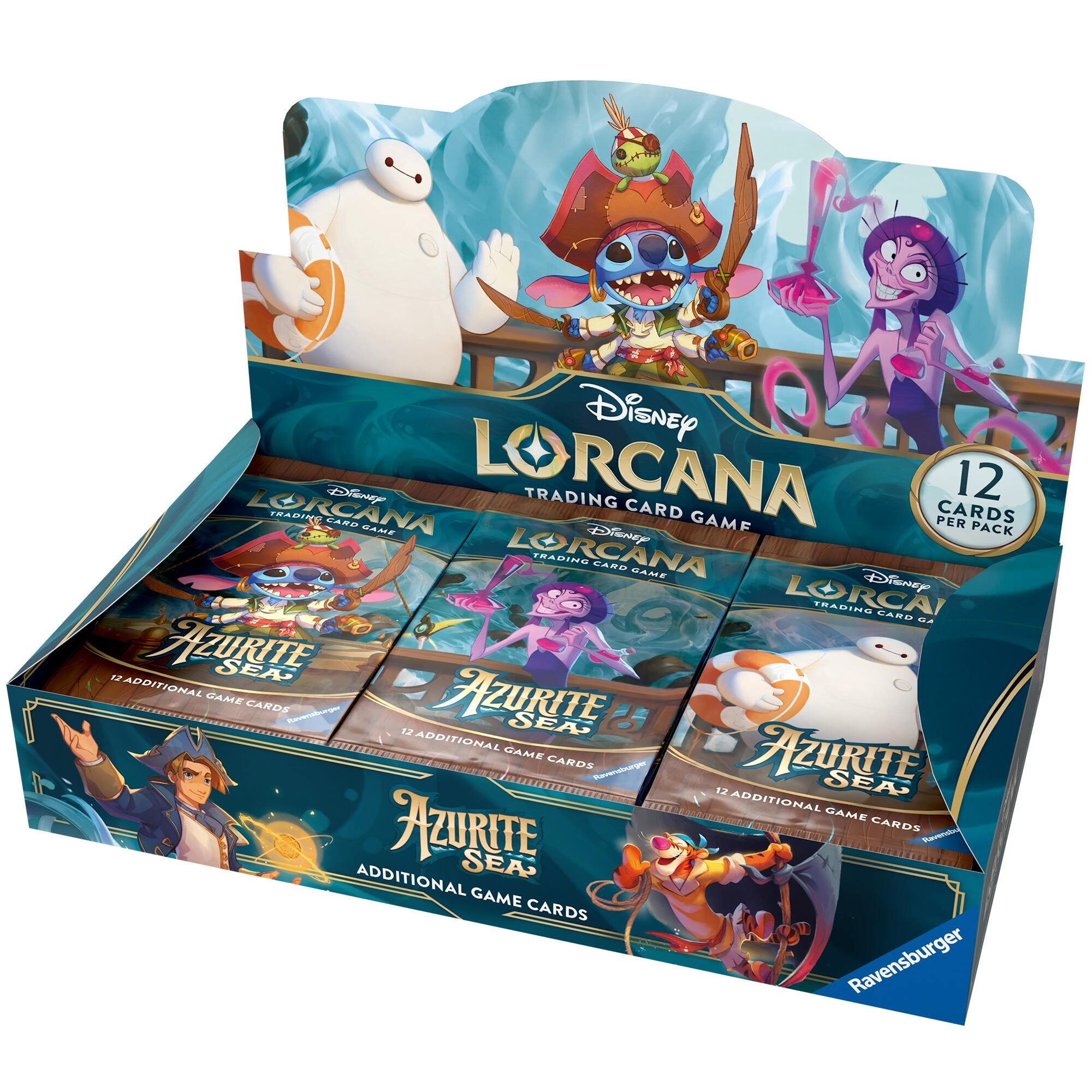 Image for Disney Lorcana: Azurite Sea Booster Box [6]