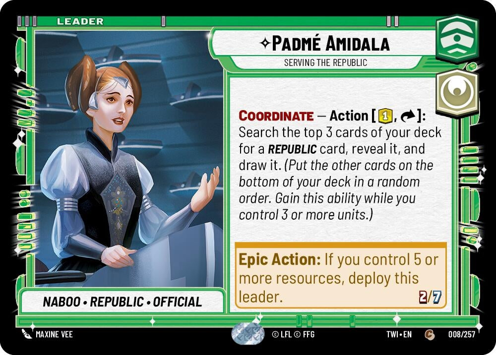 Image for Padmé Amidala - Serving the Republic (TOR)