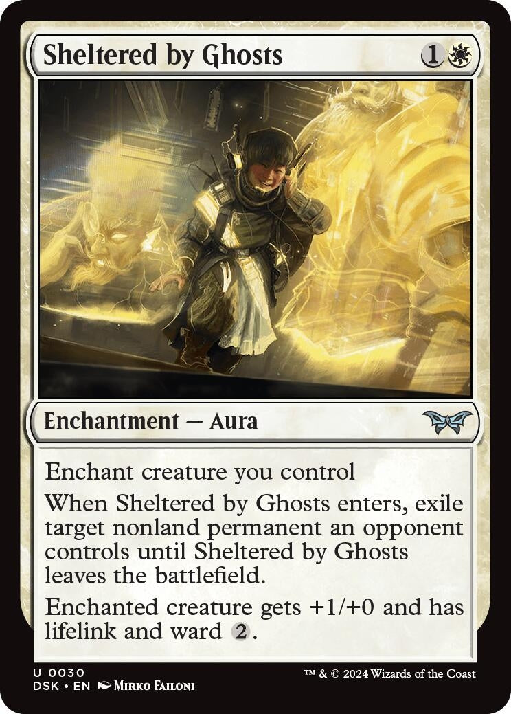 Image for Sheltered by Ghosts (30) (DSK)