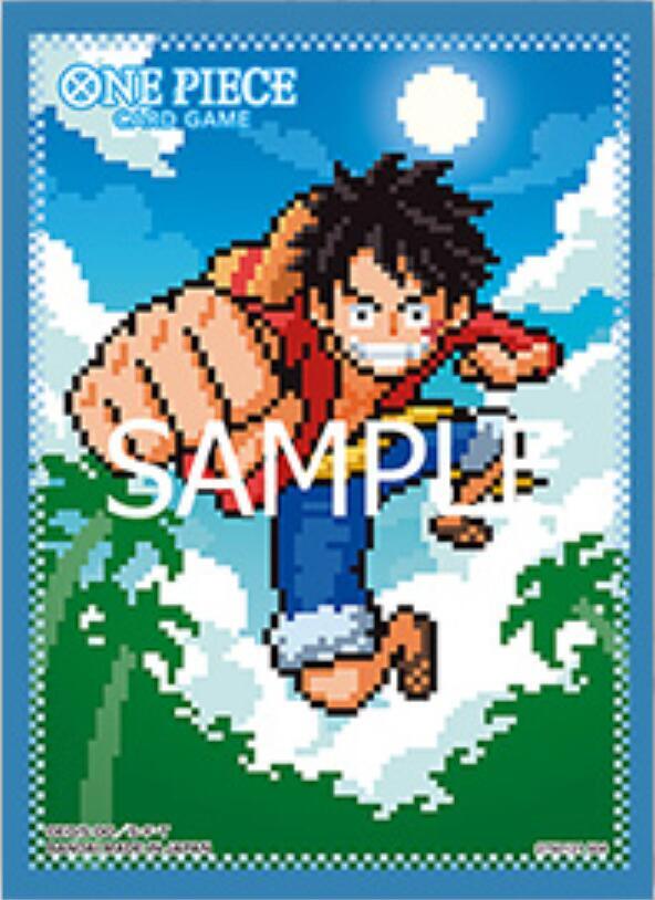 One Piece Card Game Official Sleeves: Assortment 8 - Monkey.D.Luffy (70-Pack)