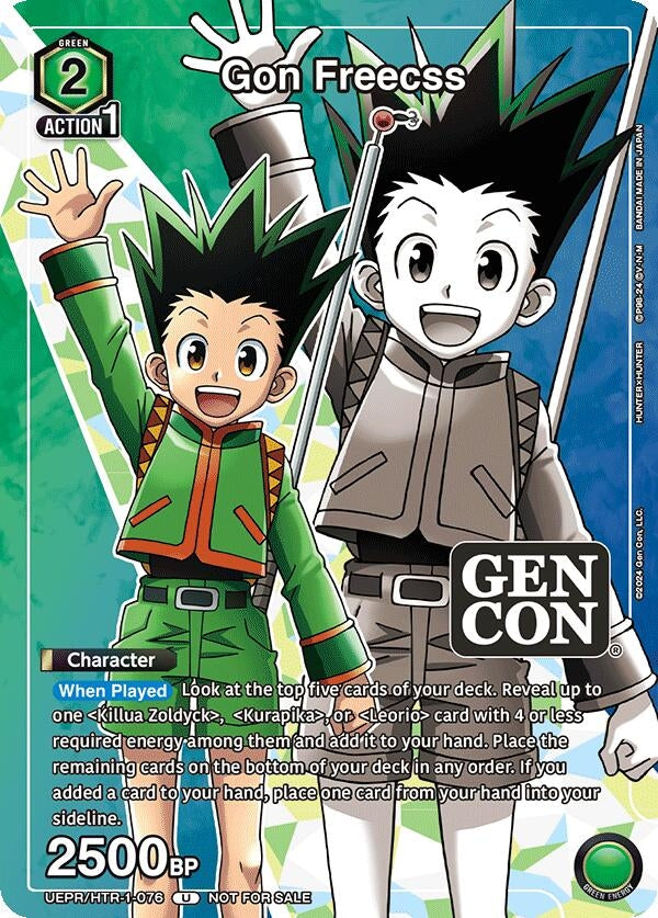 Image for Gon Freecss (Gen Con 2024 Promo) (1076) (UEPR)