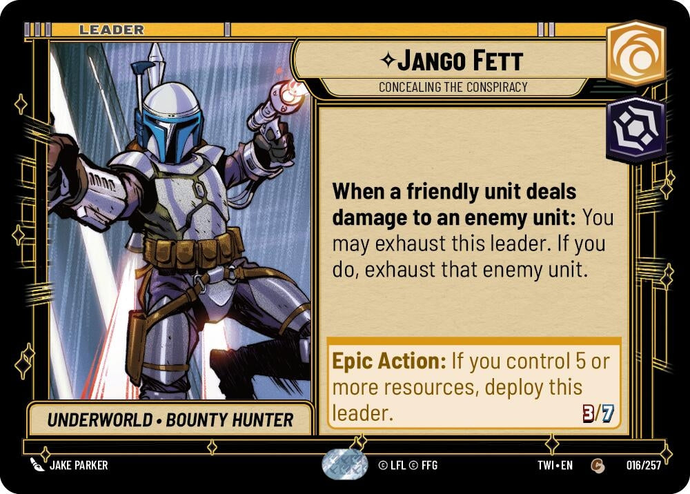 Image for Jango Fett - Concealing the Conspiracy (16) (TOR)