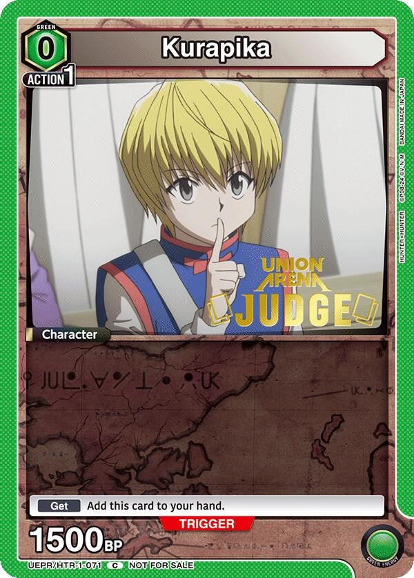 Image for Kurapika (071) (Judge Pack) (1071) (UEPR)