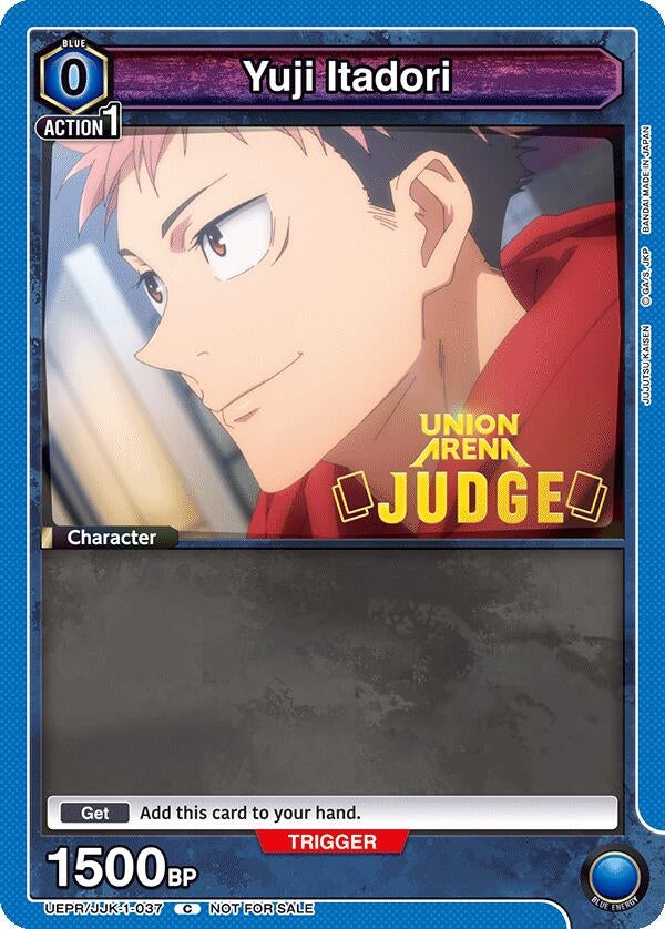 Image for Yuji Itadori (Judge Pack) (1037) (UEPR)