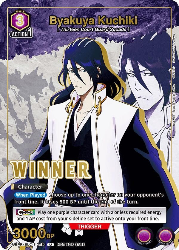 Image for Byakuya Kuchiki (049) (Winner) (1049) (UEPR)