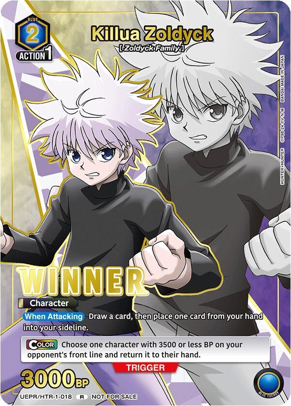 Image for Killua Zoldyck (018) (Winner) (1018) (UEPR)