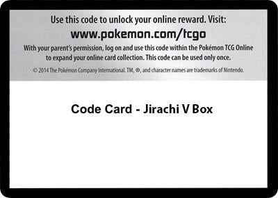 Image for Code Card - Jirachi V Box (MCAP)