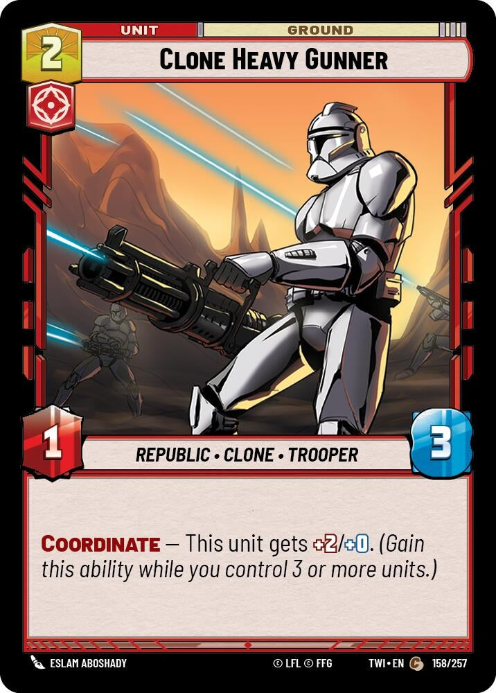 Image for Clone Heavy Gunner (158) (TOR)