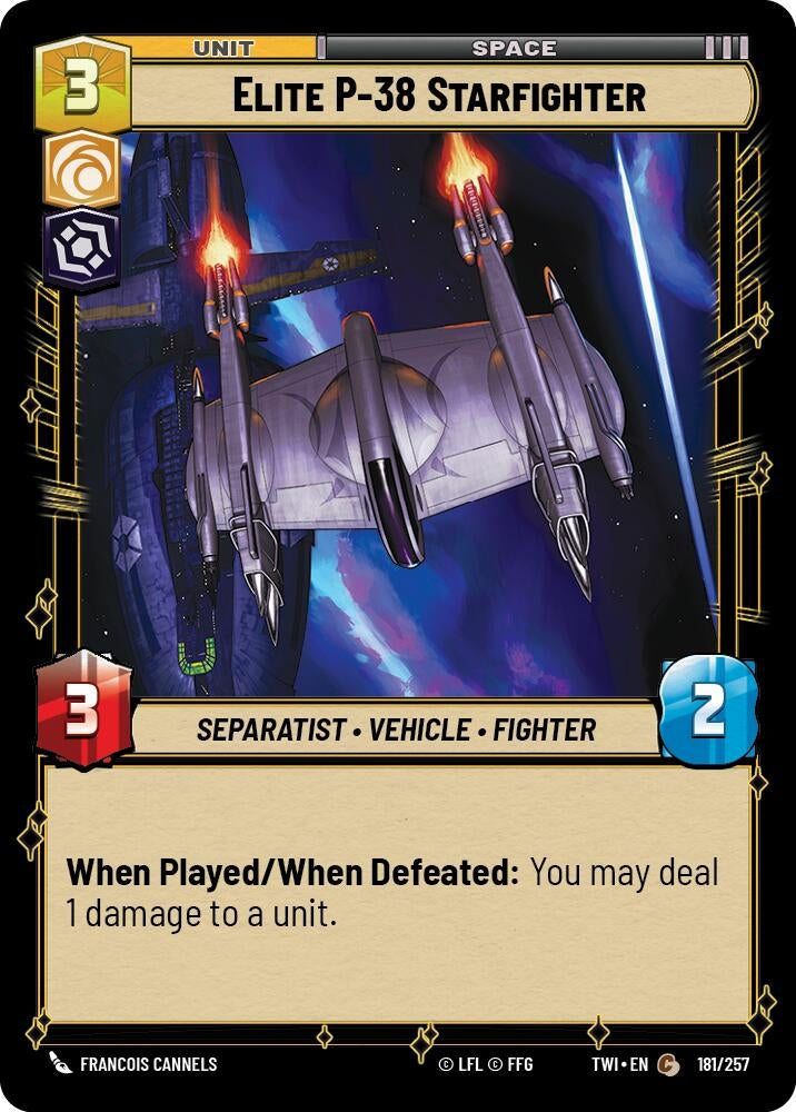 Image for Elite P-38 Starfighter (181) (TOR)