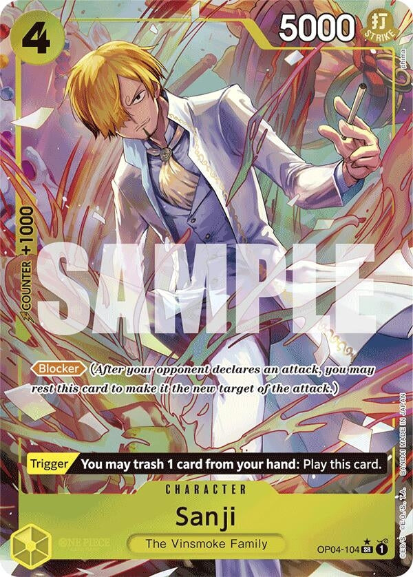 Image for Sanji (OP04-104) (Alternate Art) (4104) (PRB-01)