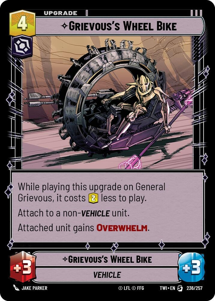 Image for Grievous's Wheel Bike (236) (TOR)