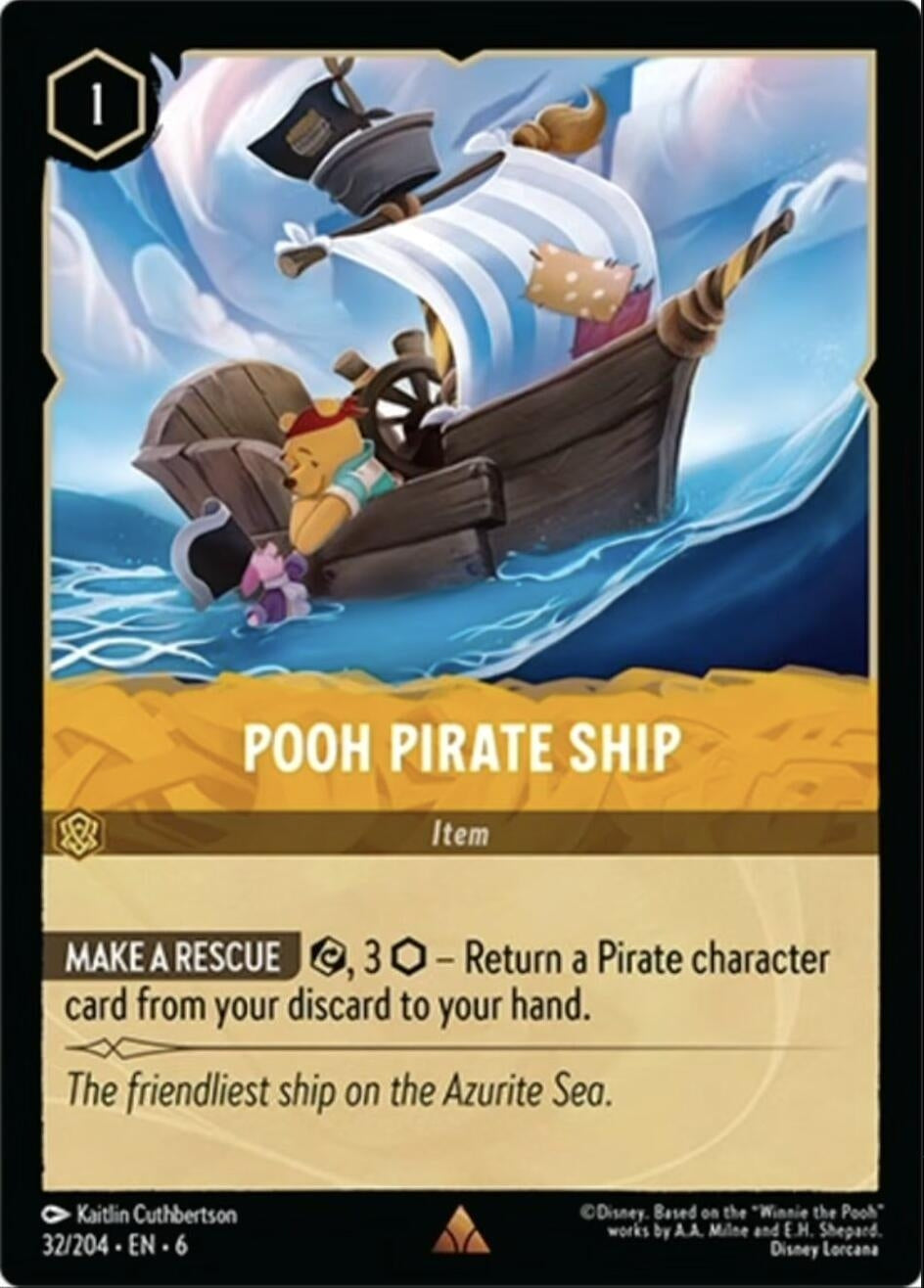 Image for Pooh Pirate Ship (32) (6)