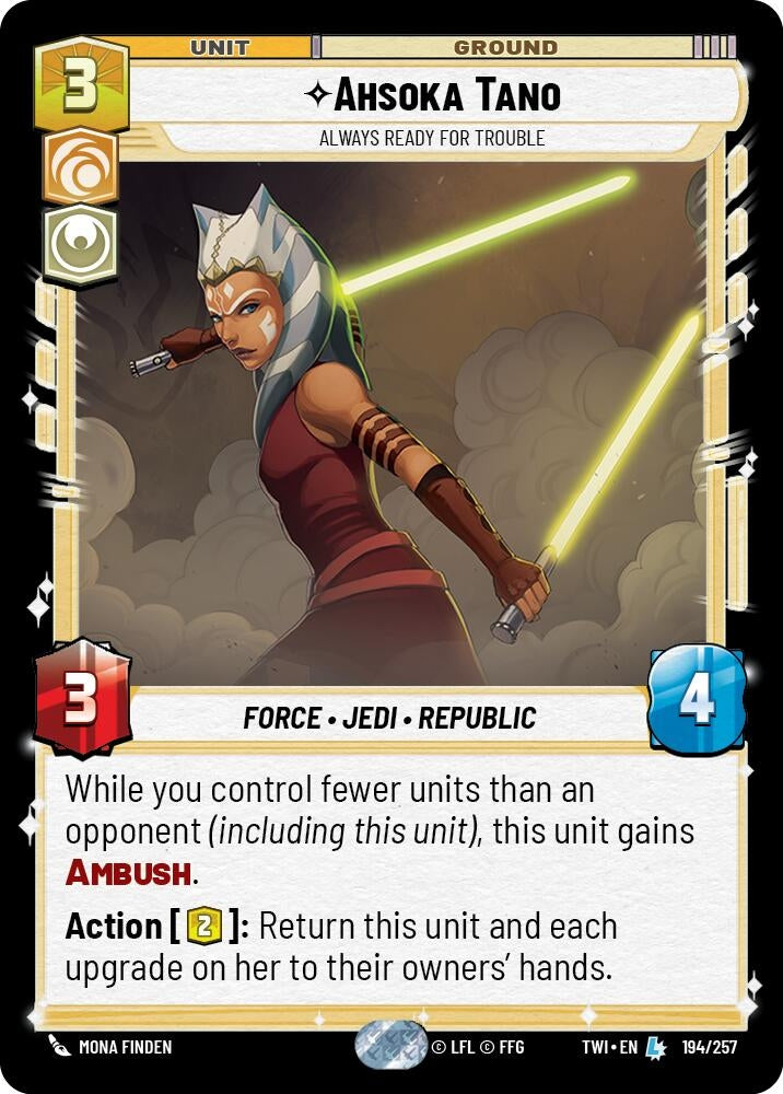 Image for Ahsoka Tano - Always Ready For Trouble (194) (TOR)