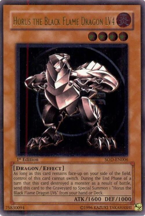 Image for Horus The Black Flame Dragon LV4 (UTR) (6)
