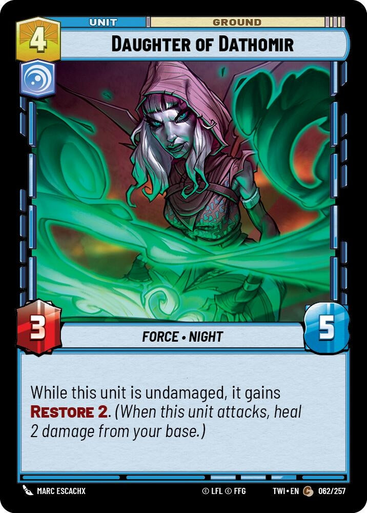 Image for Daughter of Dathomir (62) (TOR)